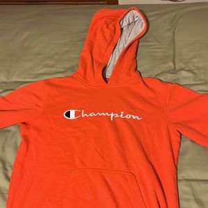 Orange Champion Hoodie